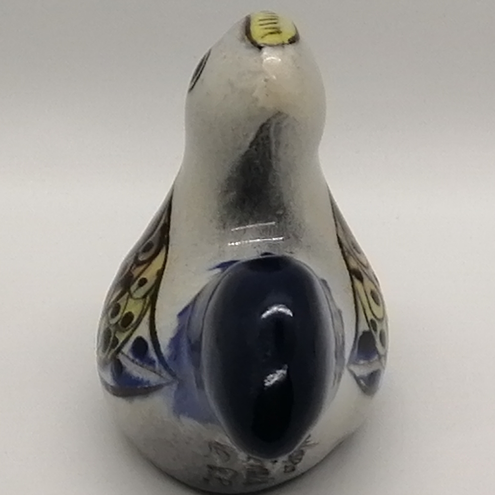 VTG Guatemalan bird figurine, signed by the artist - Picture 15 of 16